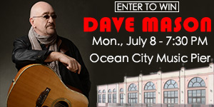 Pair of (2) tickets to Dave Mason on 7/8
