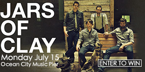 Pair of (2) tickets to Jars of Clay 7/15