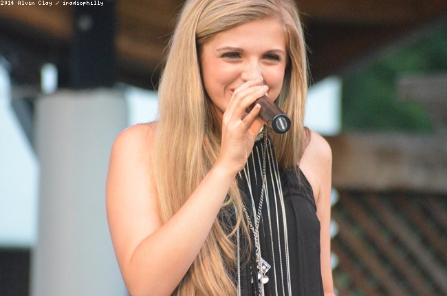 Payton Taylor at Rose Tree Park July 2014